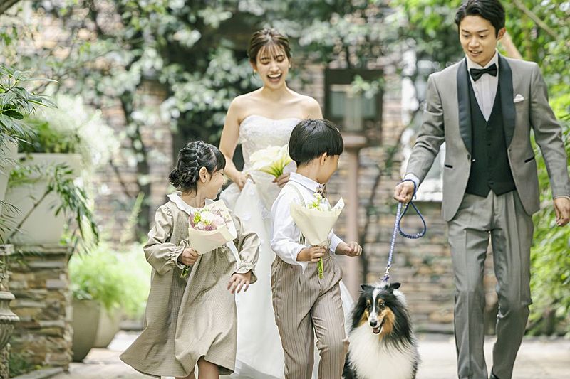 1,200坪の緑溢れる敷地内は撮影スポットも豊富        