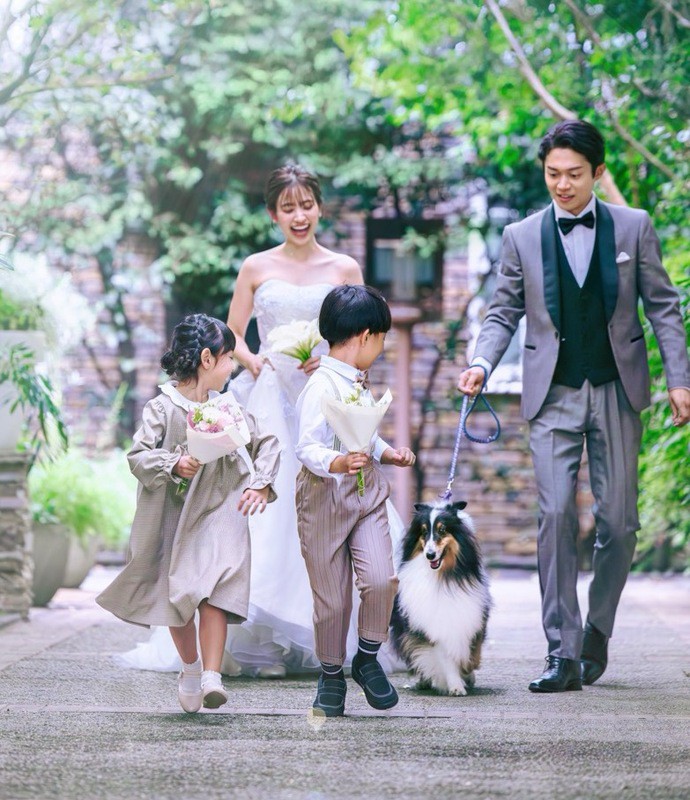 1,200坪の緑溢れる敷地内は撮影スポットも豊富        