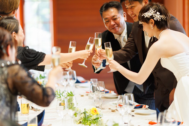 せっかくなら、会食まで一緒に。	