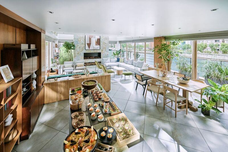 別荘のような居心地の良い空間