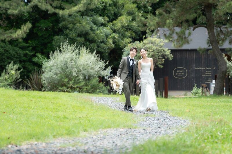 敷地内すべてがフォトスポット