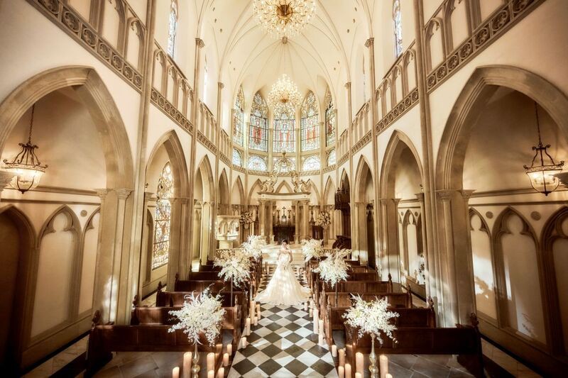 花嫁姿が美しく映える空間