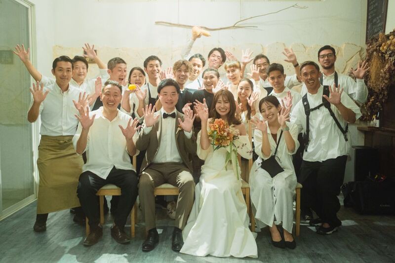 〝TEAM SALLY〟がおふたりの「やりたい」をカタチに