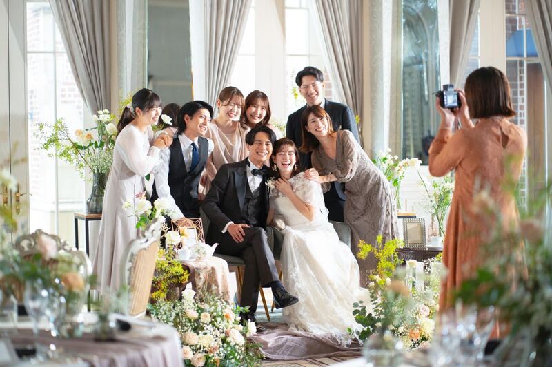 結婚式の後は同施設で二次会やアフターパーティーもOK