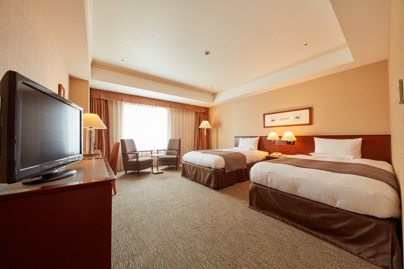 ホテルだから安心の宿泊施設	