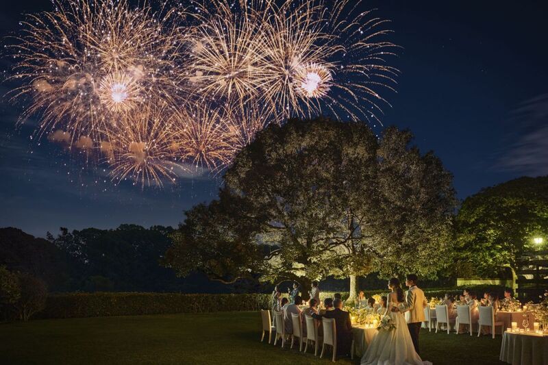 自然あふれるガーデンパーティやガーデンを活かした多彩な演出