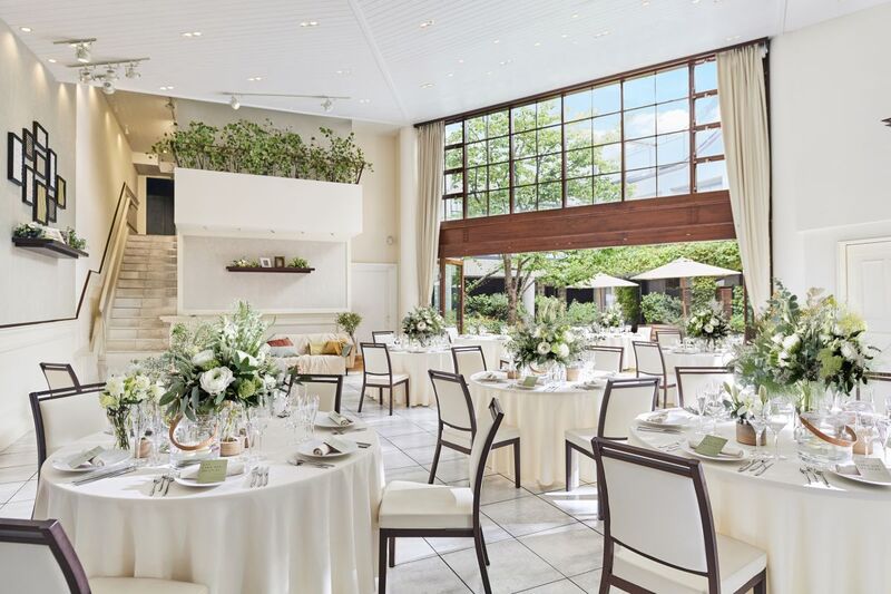 ガーデン併設のパーティー会場「ラ テラッツァ」