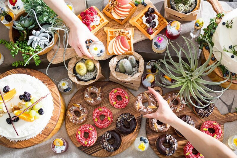 シェフの"遊び心"を加えた食の演出を豊富にご用意