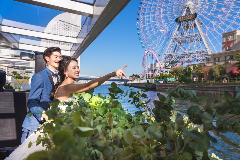横浜観光も楽しめる「ショートトリップ付き」クルーズウエディング