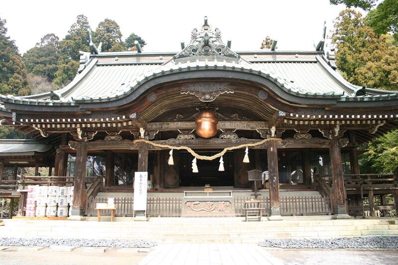 イザナギノミコト・イザナミノミコト夫婦二神を祀る筑波山神社