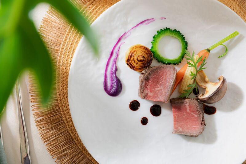 厳選沖縄食材を使用したシェフこだわりのスペシャルコース