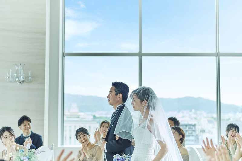 ＜ブライダルフェアでの感動チャペル体験はイメージできるとご好評＞