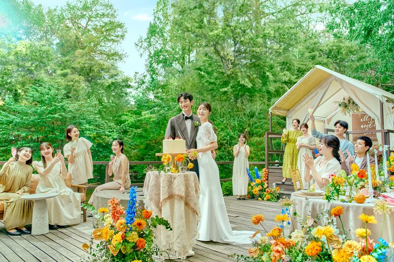 4000坪の森を貸切る非日常のリゾートウェディング