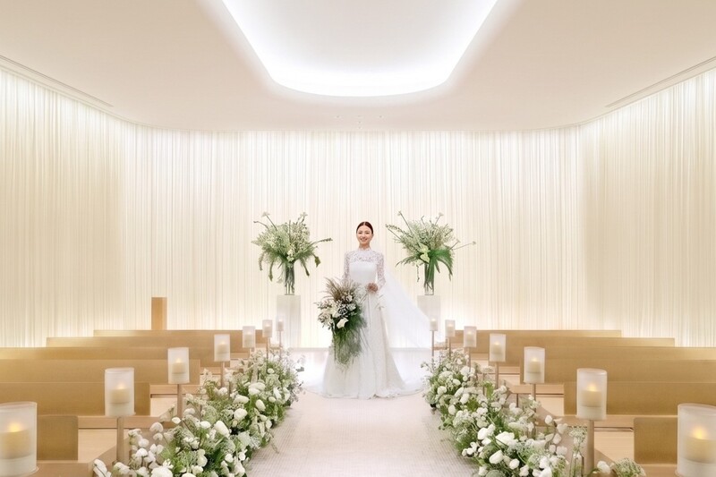 美しい挙式空間で叶う神聖なセレモニー
