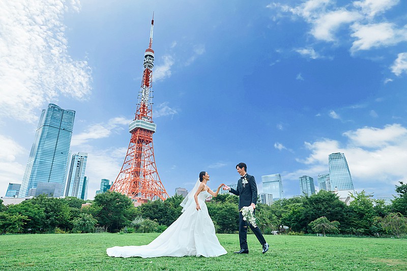 芝公園に佇むホテル