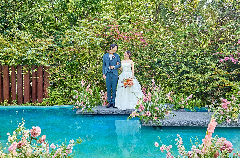 自然光が降り注ぐ、ここだけのオンリーワンガーデン