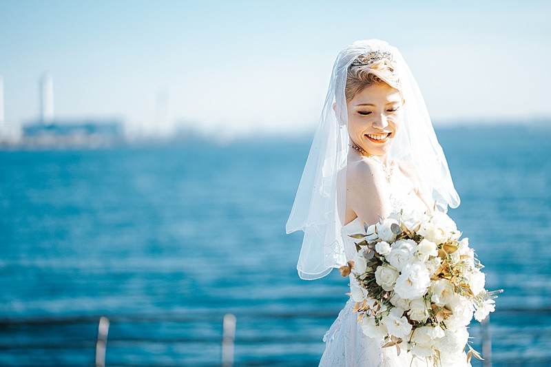 海・空・ガーデン。全部叶う、わたしらしい“みなとみらい婚	