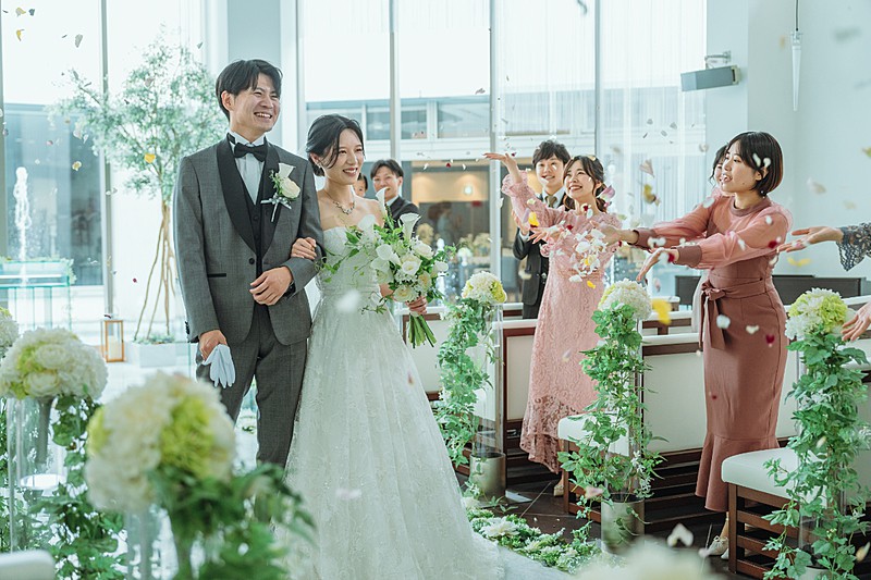 おふたりの理想を詰め込んだ結婚式