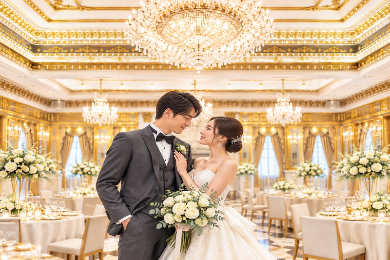 英国宮殿を演出する3つのパーティ会場