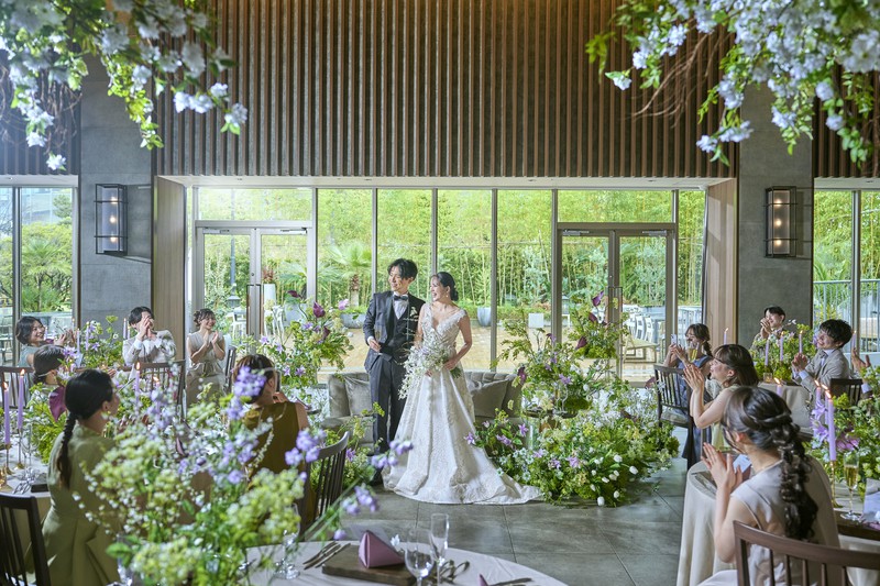 日本の造形美や伝統が薫る2タイプのパーティ会場