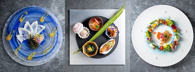 五感を刺激する極上の一皿