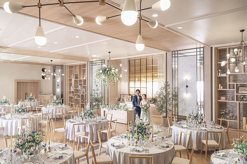 お二人のお好みで選べる多彩な会場