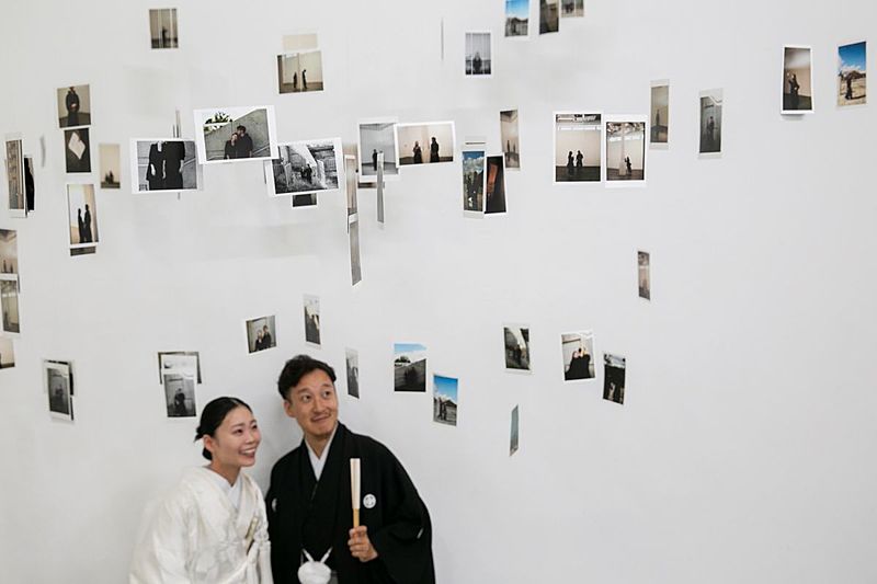 真っ白なアートギャラリーを完全貸切にして自由な発想で創り上げるウェディング