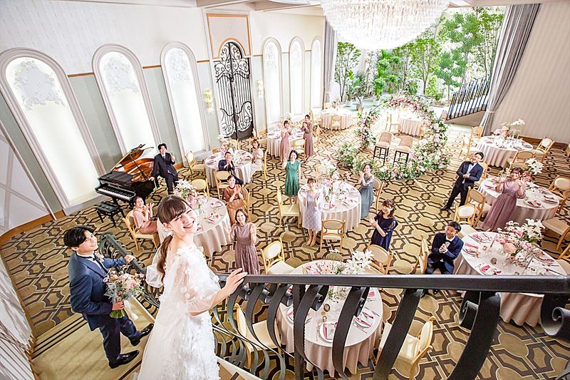 華やかで格調高い会場は幼い頃憧れた理想の空間