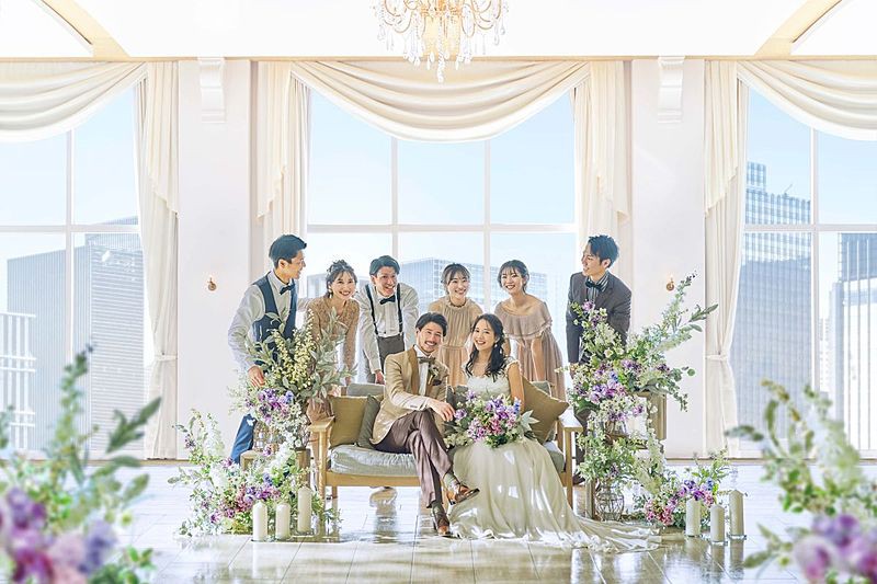 おふたりらしさを形にする2つのバンケット