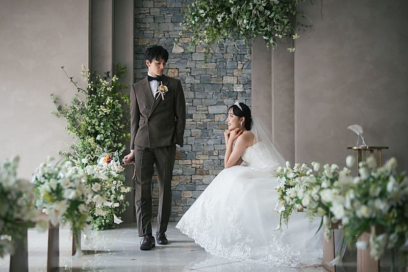 豊富なドレスのラインナップ