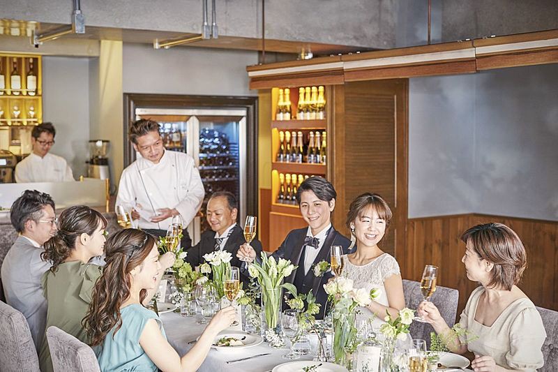 提携レストランでお好みに合わせたご会食