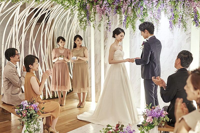 少人数専門の式場だから叶う、温もり溢れるセレモニー