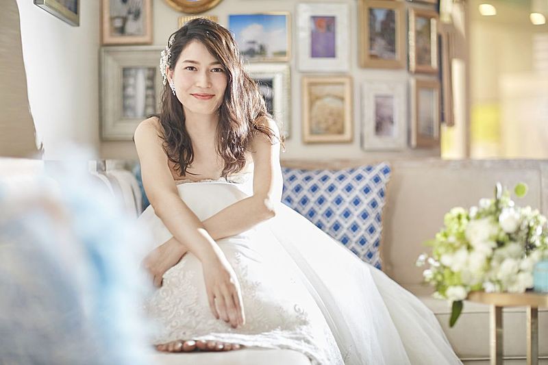 豊富なドレスのラインナップ