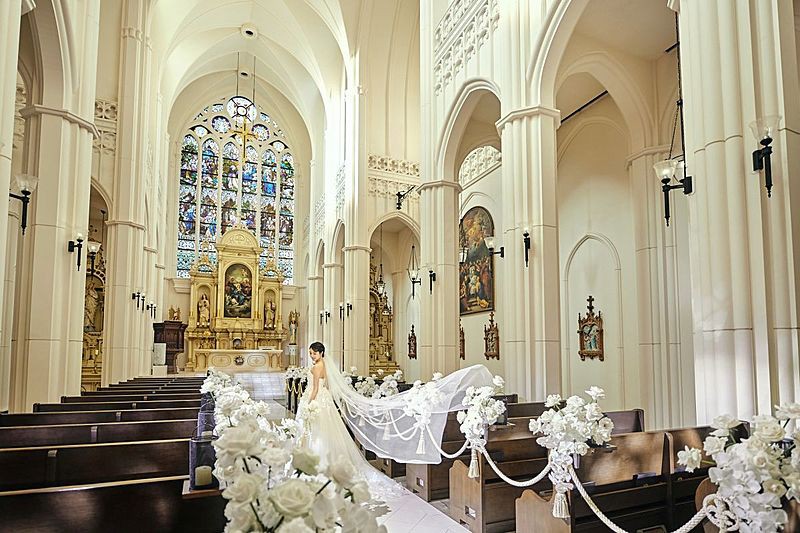花嫁様憧れの「ノートルダム大聖堂」