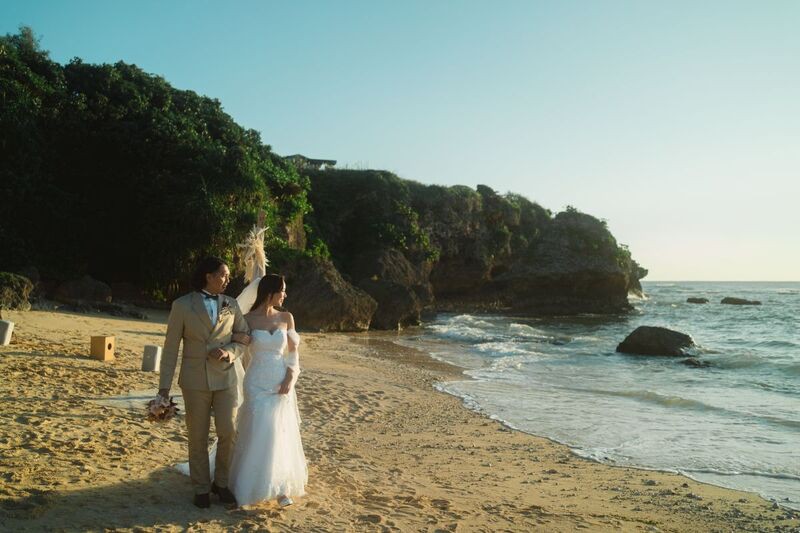 沖縄の自然を独占するウェディングステージ