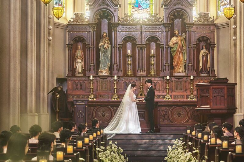 おふたりの愛を祝福するヨーロピアン・カテドラルウエディング