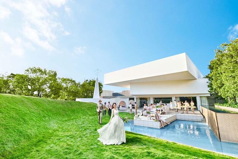 すべてのパーティ会場がプライベートガーデン付	