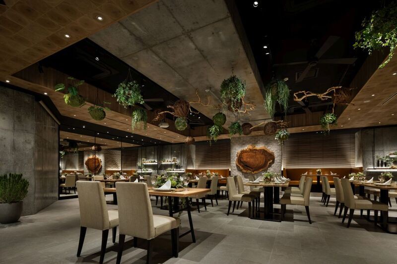 “スタイリッシュ×オーガニック”がコンセプトの洗練された空間