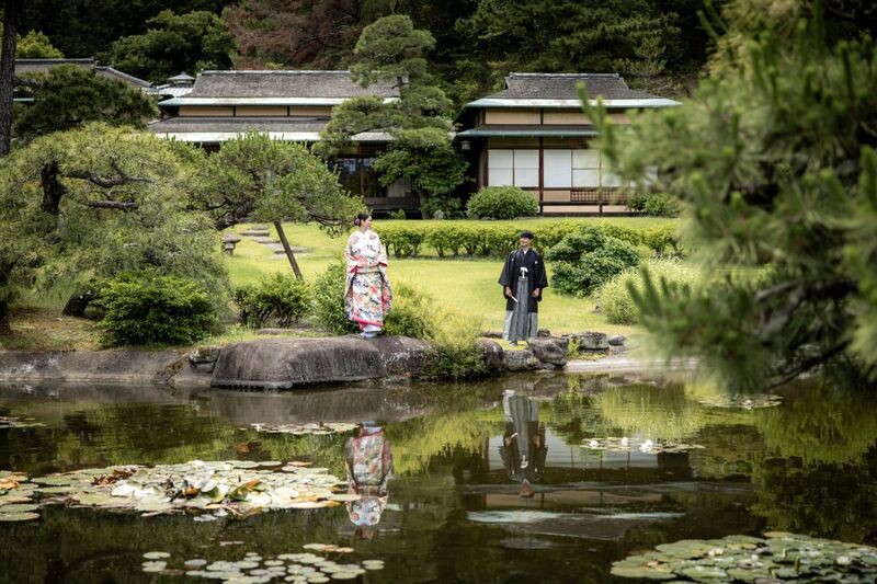 三養荘 日本庭園