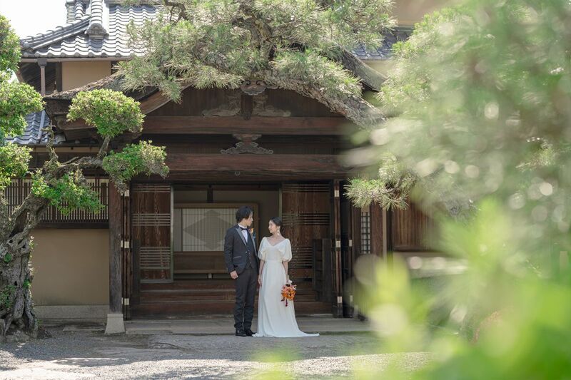 日本庭園・福山城郭内・文化財の選べる3つの挙式会場