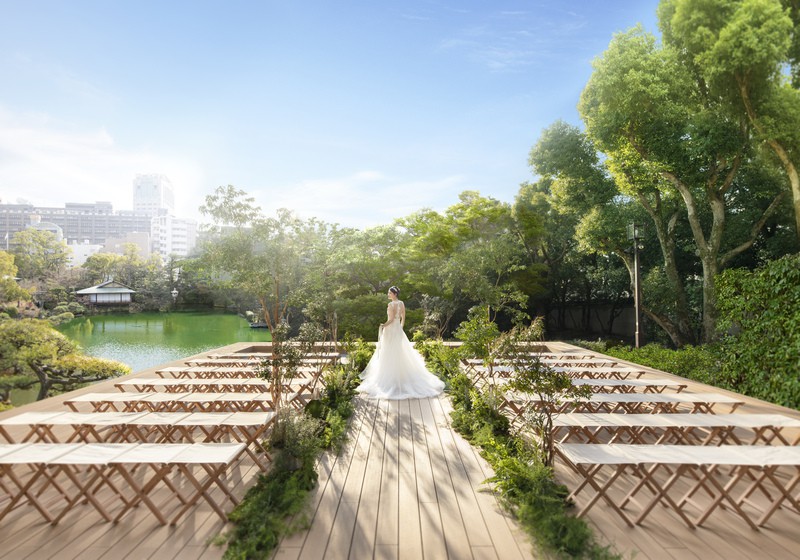 明治時代末期から続く由緒ある庭園。ロケーションフォトも楽しめる