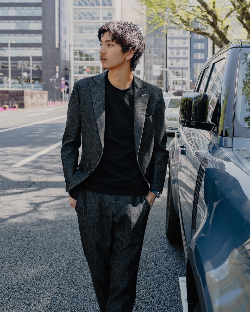 Denim Single／ブラック