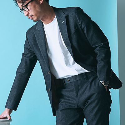 Denim Single／ブルー