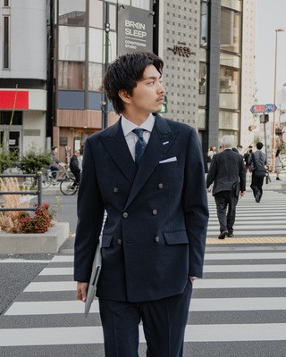 Basic Double／ネイビー