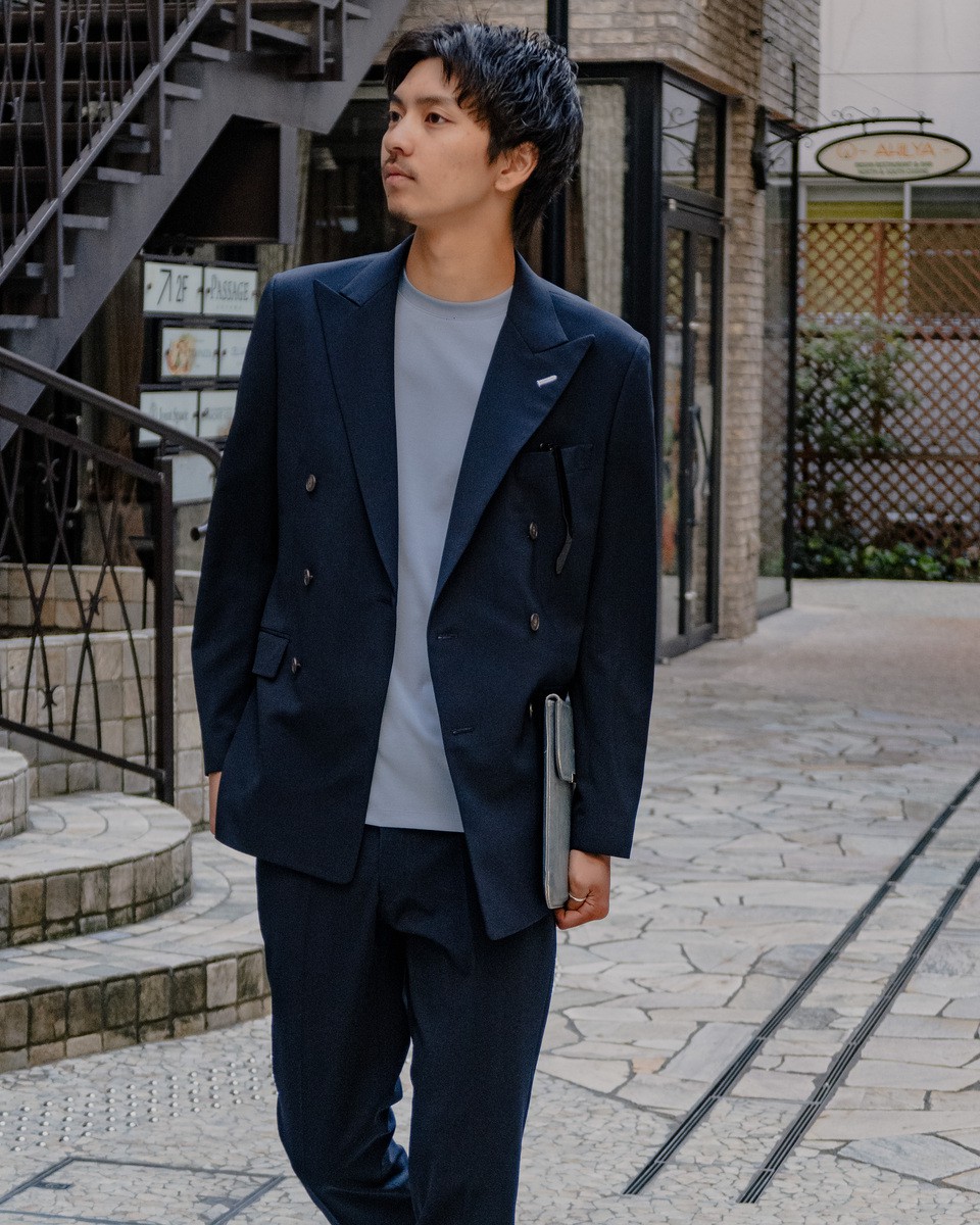 Basic Double／ネイビー