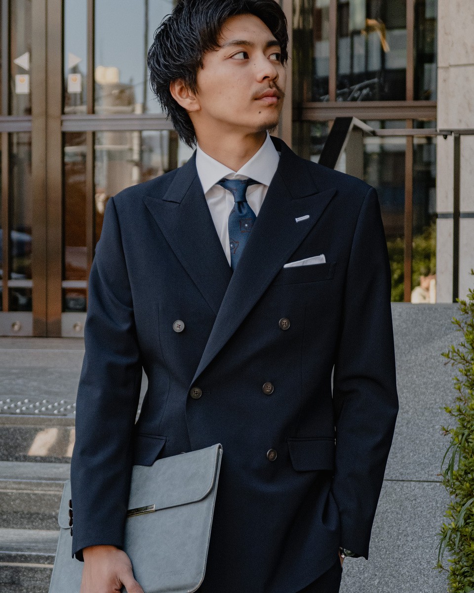 Basic Double／ネイビー