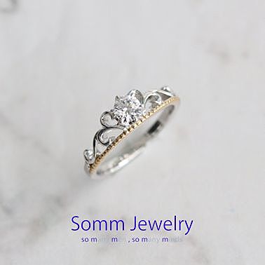 【婚約指輪】ティアラミルグレイン