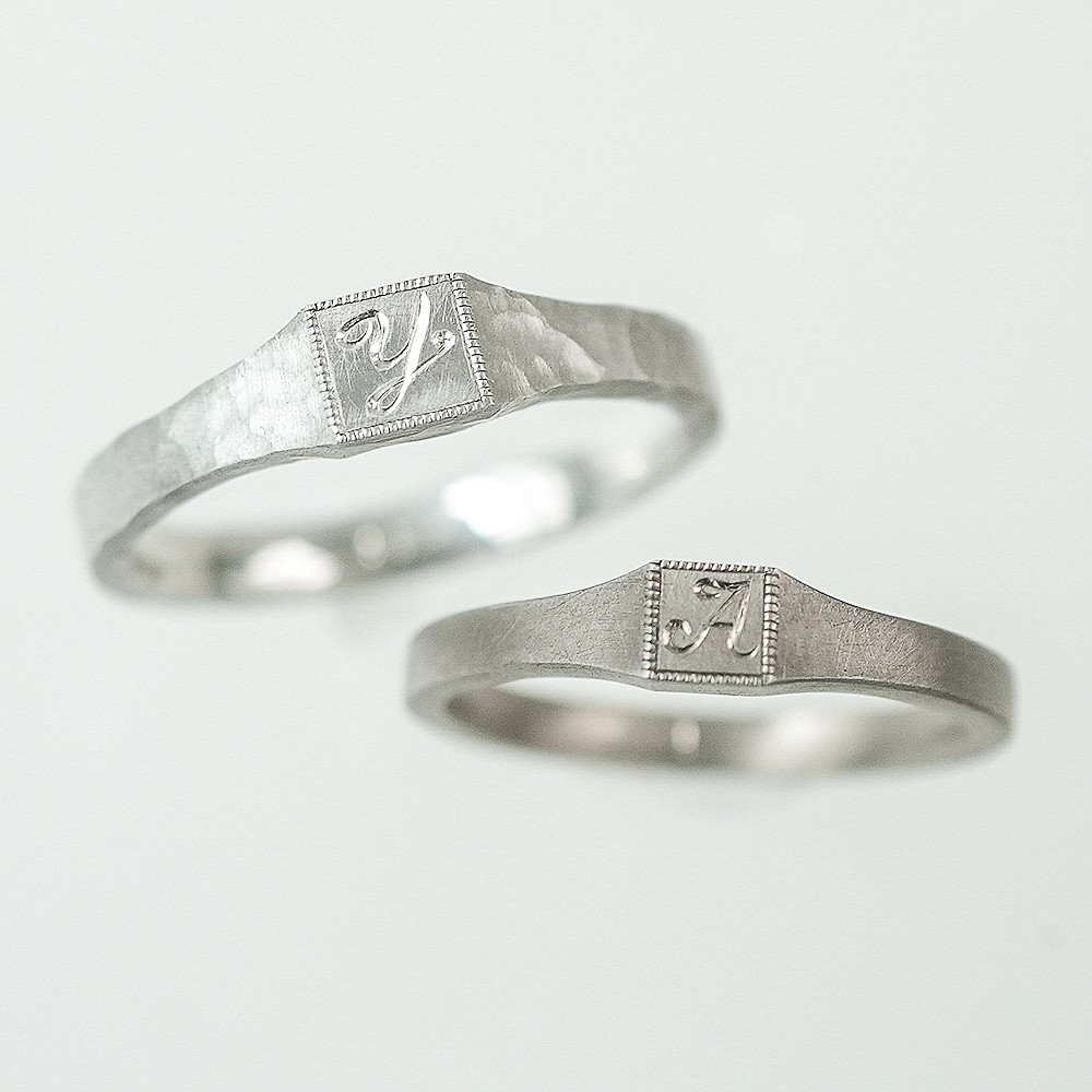 この先の未来を約束する、印台リング