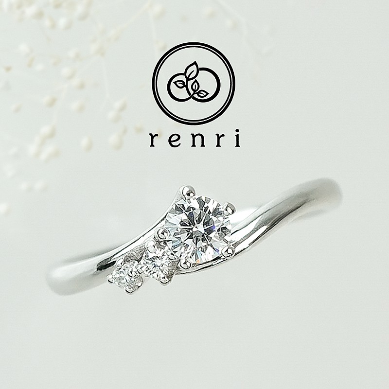 結びのかたちで差をつける、エンゲージリング