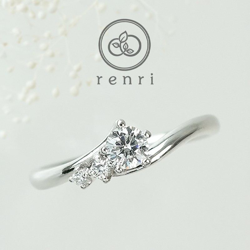 結びのかたちで差をつける、エンゲージリング